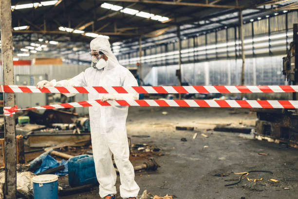 Professional Hoarding Cleanup technician working in Berlin, MD